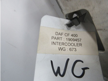 Радиатор для Грузовиков DAF CF 1909457 INTERKOELER EURO 6: фото 3