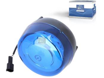 Новый Свет/ Освещение для Грузовиков DT Spare Parts 3.32173 Rotating emergency lamp, blue 32 V, LED, D: 140 mm, H: 82 mm: фото 1