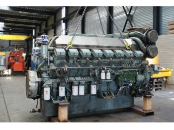 Mitsubishi S16R - MPTA - Marine 1170 kW - DPH 104487 - Двигатель