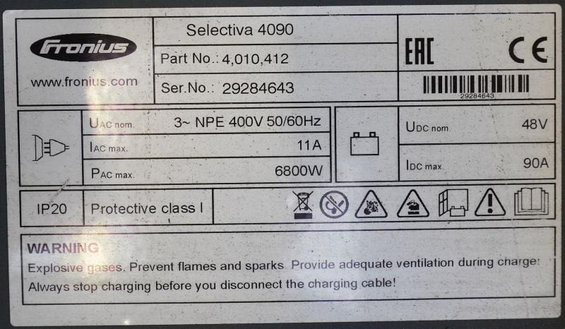 Аккумулятор FRONIUS Selectiva 4090 48V / 90A: фото 6