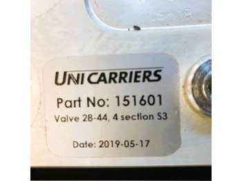  Hydraulic control valve for Unicarriers - Гидравлический клапан