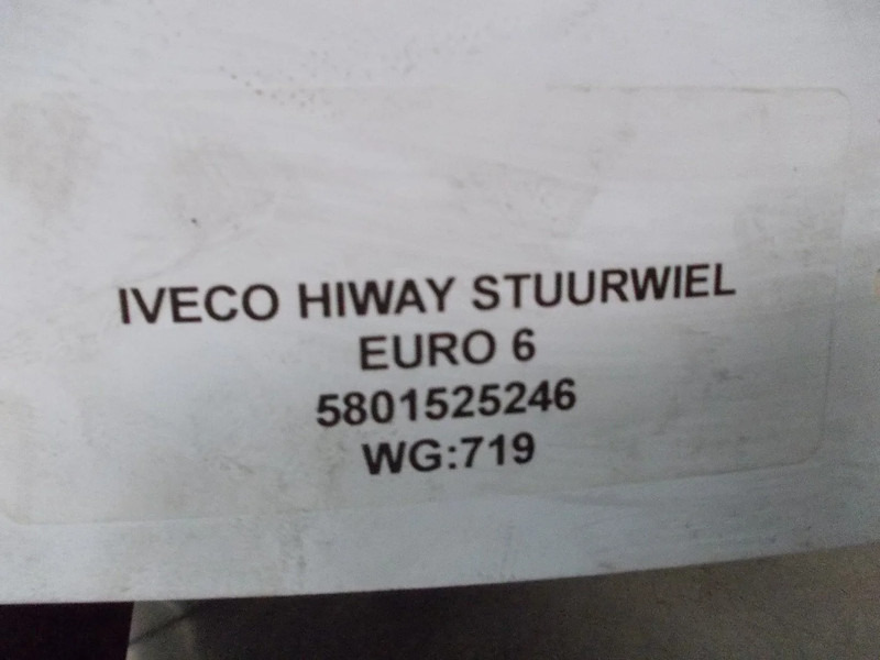 Рулевое колесо для Грузовиков Iveco HIWAY 5801525246 STUURWIEL EURO 6: фото 6