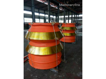 Mantle and Concave Kinglink High Quality Cone Crusher for Metso crushing plant - Запчасти