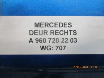 Кабина и интерьер для Грузовиков Mercedes-Benz ACTROS A 960 720 22 02 DEUR RECHTS: фото 2