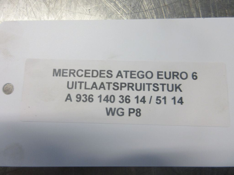 Выпускной коллектор для Грузовиков Mercedes-Benz A 936 140 36 14 / 51 14 UITLAATSPRUITSTUK OM936LA EURO 6: фото 4