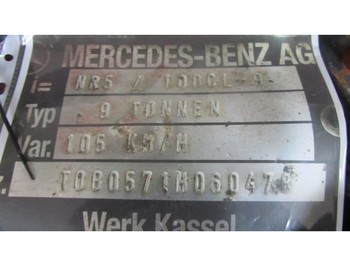 Ступица Mercedes-Benz As onderdelen 9 Tonnen: фото 3