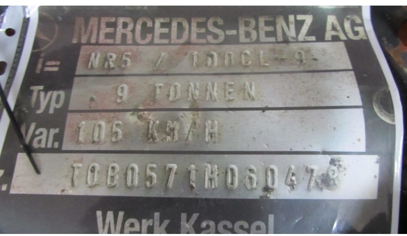 Ступица Mercedes-Benz As onderdelen 9 Tonnen: фото 3