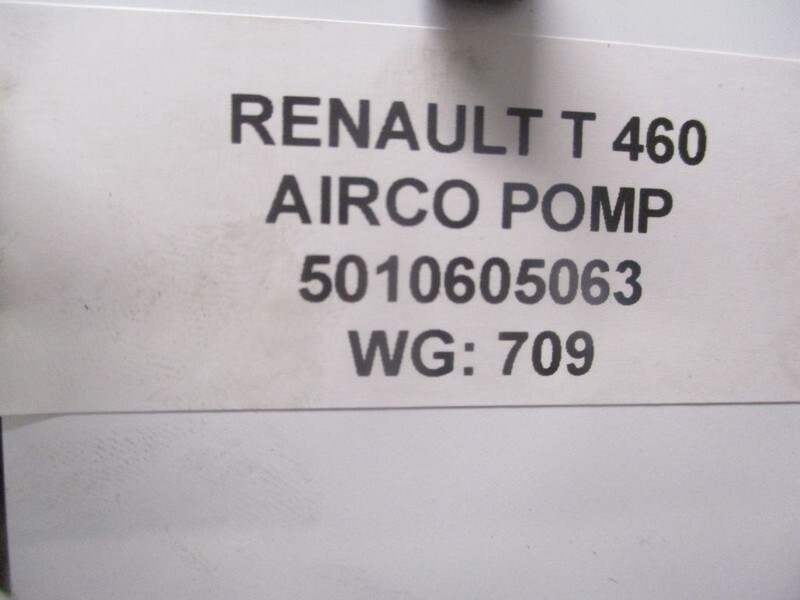 Часть системы кондиционирования для Грузовиков Renault T SERIE 5010605063 AIRCO POMP: фото 3