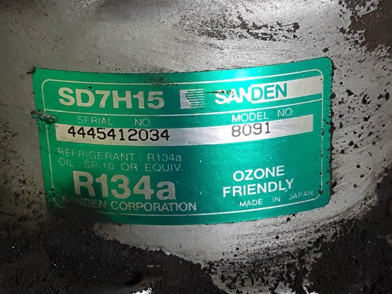 Компрессор кондиционера для Строительной техники SANDEN SD7H15-8091-Compressor/Kompressor/Aircopomp: фото 5