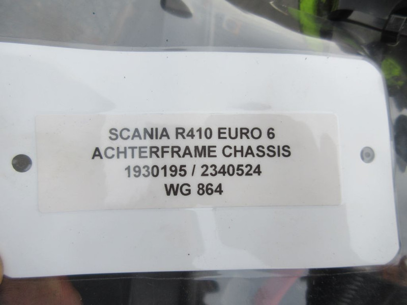 Рама/ Шасси для Грузовиков Scania 1930195//2340524 ACHTER BALK EN ACCU BAK SCANIA S 410 MODEL 2020: фото 5