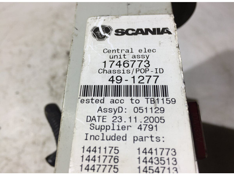 Электрическая система Scania R-series (01.04-): фото 3