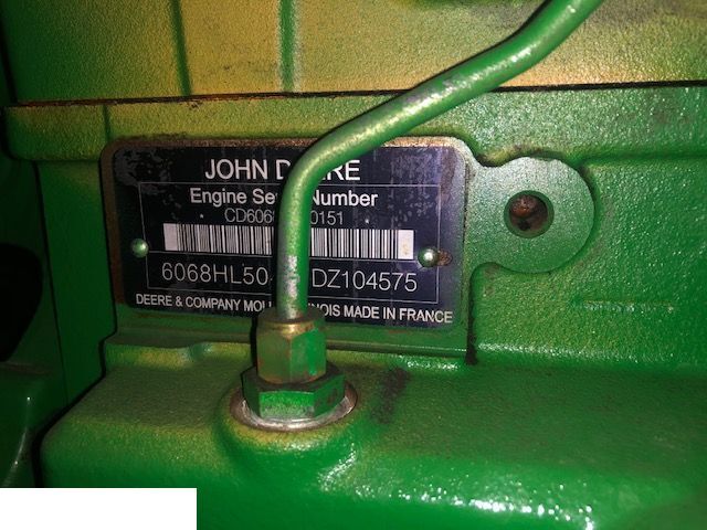 Двигатель для Сельскохозяйственной техники Silnik john deere 6068hl504: фото 2