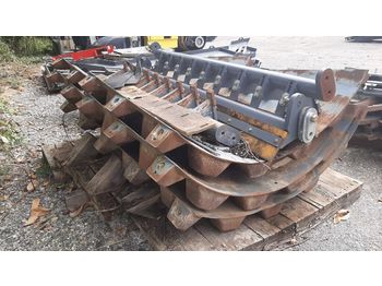 Stampffußsegmente for HAMM H11-H13 construction roller - Запчасти