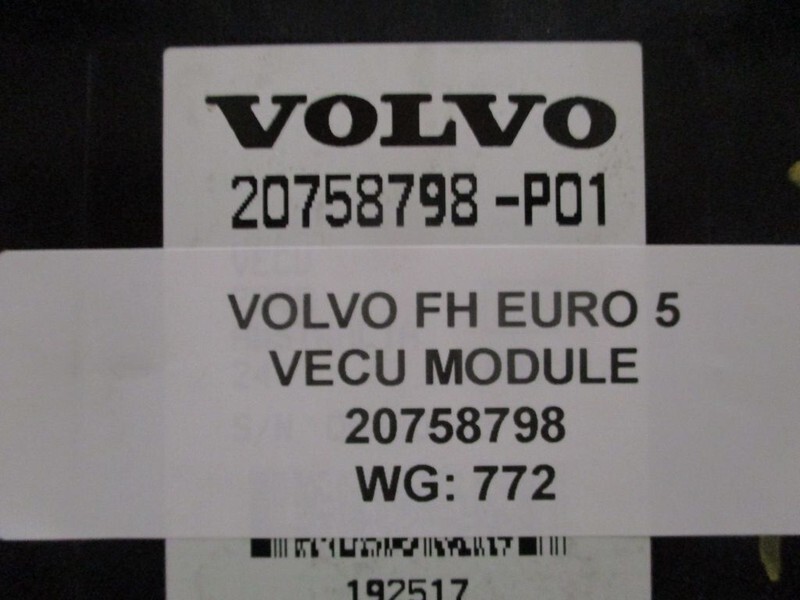 Электрическая система Volvo 20758798 VECU MODULE: фото 2