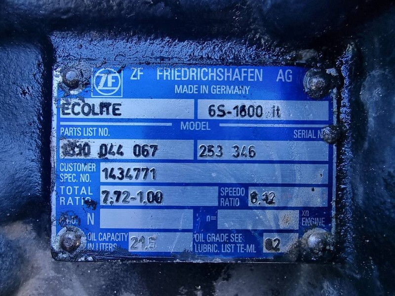 Коробка передач для Прицепов ZF Ecolite 6S-1600 IT: фото 4