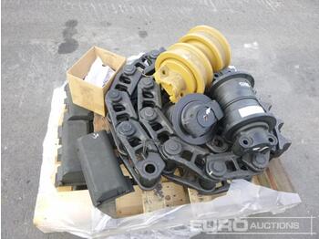  Unused Pallet of Assorted Undercarriage Parts, Sprocket Segments (4 of), Track Links, 17 Shakles, Undercarriage Rolls - запчасти ходовой части