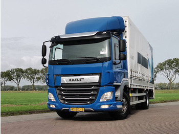 DAF CF 260 19t airco 2t lift - Тентованный грузовик: фото 1