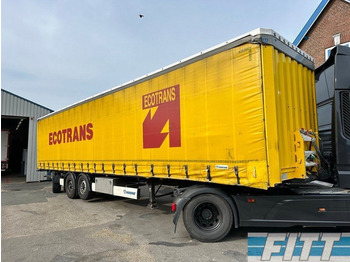 Krone 3 assige gestuurde schuifzeilen, schuifdak, aansluiting meeneemheftruck #3 - Тентованный полуприцеп: фото 1