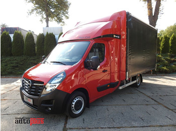 Opel MOVANO PRITSCHE PLANE 10 PALLETS WEBASTO A/C - Тентованный фургон: фото 1