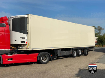 Schmitz Cargobull CITY COOL / STEER-LIFT AXLE / 2 COMPARTI THERMO KING / DHOLLANDIA / - Полуприцеп-рефрижератор: фото 1