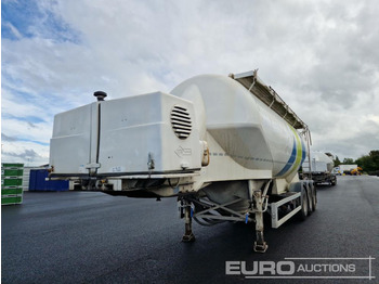 Unused Feldbinder Tri Axle Cement Trailer, BPW Axles - Полуприцеп-цистерна: фото 1