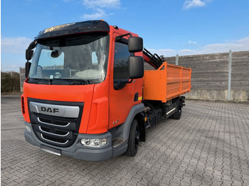 DAF FA LF 180 8t Abrollkipper mit Ladekran  в лизинг DAF FA LF 180 8t Abrollkipper mit Ladekran: фото 1