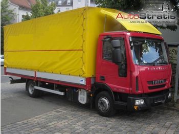 Тентованный фургон Iveco EuroCargo ML75E16 Euro 5 6,5m P+P orig. 258.tkm: фото 1 Тентованный фургон Iveco EuroCargo ML75E16 Euro 5 6,5m P+P orig. 258.tkm: фото 1