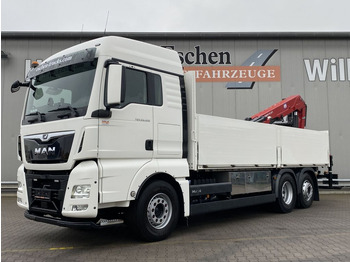 MAN TGX 26.500 6x2-4 LL | HMF 2110-Kran*XLX*Navi*AHK  в лизинг MAN TGX 26.500 6x2-4 LL | HMF 2110-Kran*XLX*Navi*AHK: фото 1