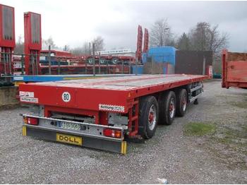 Полуприцеп бортовой/ Платформа Doll 4-Achs-Megatrailer - teleskopierbar: фото 1