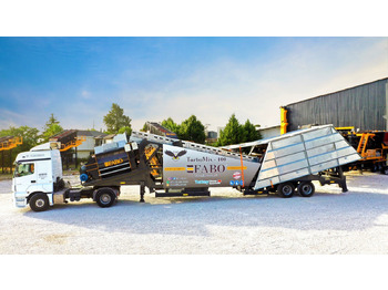 Новый Бетонный завод FABO TURBOMIX-100 Mobile Concrete Batching Plant: фото 1