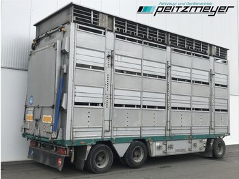 Прицеп для перевозки животных Pezzaioli Viehanhänger 3 Stock 3 Achs, Hubdach, LIA: фото 1 Прицеп для перевозки животных Pezzaioli Viehanhänger 3 Stock 3 Achs, Hubdach, LIA: фото 1