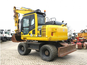 Komatsu Mobilbagger PW 148 - 8 Bagger 6.824h Deutsch top  в лизинг Komatsu Mobilbagger PW 148 - 8 Bagger 6.824h Deutsch top: фото 4