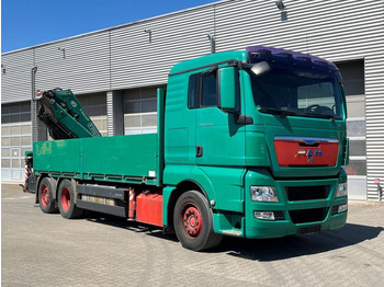 Грузовик бортовой/ Платформа, Автоманипулятор MAN TG-X 26.440 6x2-2 BL Pritsche Heckkran Fassi 360: фото 2