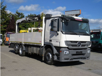 Mercedes-Benz Actros 2541 L6x2 Pritsche Heckkran Funk  в лизинг Mercedes-Benz Actros 2541 L6x2 Pritsche Heckkran Funk: фото 3