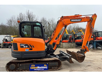 Мини-экскаватор Doosan DX 63-3: фото 1 Мини-экскаватор Doosan DX 63-3: фото 1