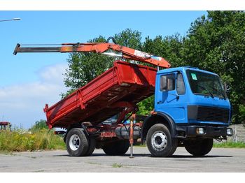 Самосвал MERCEDES-BENZ 1617 - tipper + crane: фото 1 Самосвал MERCEDES-BENZ 1617 - tipper + crane: фото 1