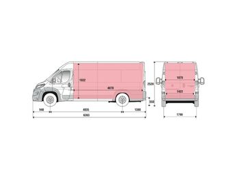 Новый Цельнометаллический фургон Fiat Ducato 35H L5H2 Kasten 2.3 MJet 160 Euro 6D-Temp: фото 1
