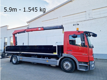 Mercedes-Benz Atego 1218 L 4x2 1218 L 4x2, Fassi Kran F 95A21 5.9m-1.545 kg, в лизинг Mercedes-Benz Atego 1218 L 4x2 1218 L 4x2, Fassi Kran F 95A21 5.9m-1.545 kg,: фото 1