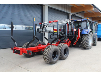 Новый Лесной прицеп Farmi Rückewagen 11,5 to-7,00 m Kran: фото 4