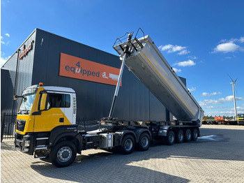 Wielton NEW / UNUSED 4-axle HEAVY-DUTY tipper, HARDOX, 16 tires, 32CBM, NO DOCUMENTS!!! в лизинг Wielton NEW / UNUSED 4-axle HEAVY-DUTY tipper, HARDOX, 16 tires, 32CBM, NO DOCUMENTS!!!: фото 3