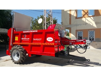 TARGET 5 TON HYDRAULIC PUSH MANURE SPREADER в лизинг TARGET 5 TON HYDRAULIC PUSH MANURE SPREADER: фото 1