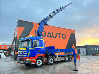 Scania R 164 8x2*6 HIAB 800E-9 / PLATFORM L=7507-8950 mm в лизинг Scania R 164 8x2*6 HIAB 800E-9 / PLATFORM L=7507-8950 mm: фото 1