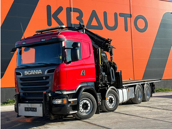 Scania R 520 8x4 COMBI / HIAB 1058E-8 + JIB / PLATFORM L=6269 mm в лизинг Scania R 520 8x4 COMBI / HIAB 1058E-8 + JIB / PLATFORM L=6269 mm: фото 3