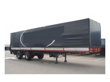 Тентованный полуприцеп Groenewegen Huif trailer: фото 1