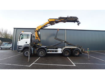 MAN TGS 35.400 8X4 HOOKARM SYSTEM WITH EFFER 305/11/6S в лизинг MAN TGS 35.400 8X4 HOOKARM SYSTEM WITH EFFER 305/11/6S: фото 1