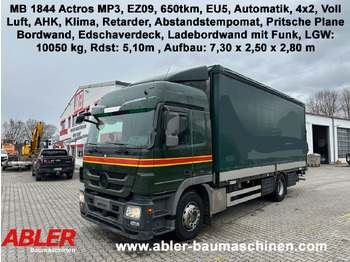 Тентованный грузовик Mercedes-Benz 1844 Actros MP3: фото 1 Тентованный грузовик Mercedes-Benz 1844 Actros MP3: фото 1