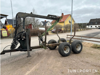 Лесной прицеп Skogsvagn Källefall 7 ton: фото 1