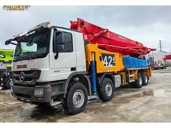 PUTZMEISTER Mercedes-Benz Actros 4141 concrete pumpM42-4R 170 m³【ACHIEVE】TOP CONDITION!!! в лизинг PUTZMEISTER Mercedes-Benz Actros 4141 concrete pumpM42-4R 170 m³【ACHIEVE】TOP CONDITION!!!: фото 1