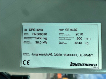 Jungheinrich DFG 425 S в лизинг Jungheinrich DFG 425 S: фото 5