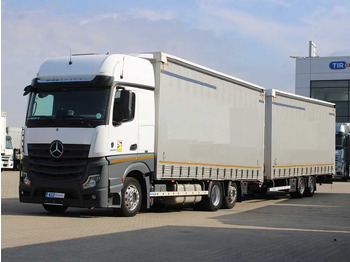 Тентованный грузовик MERCEDES-BENZ Actros 2542